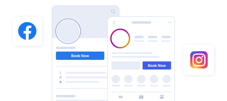 Social Media Booking