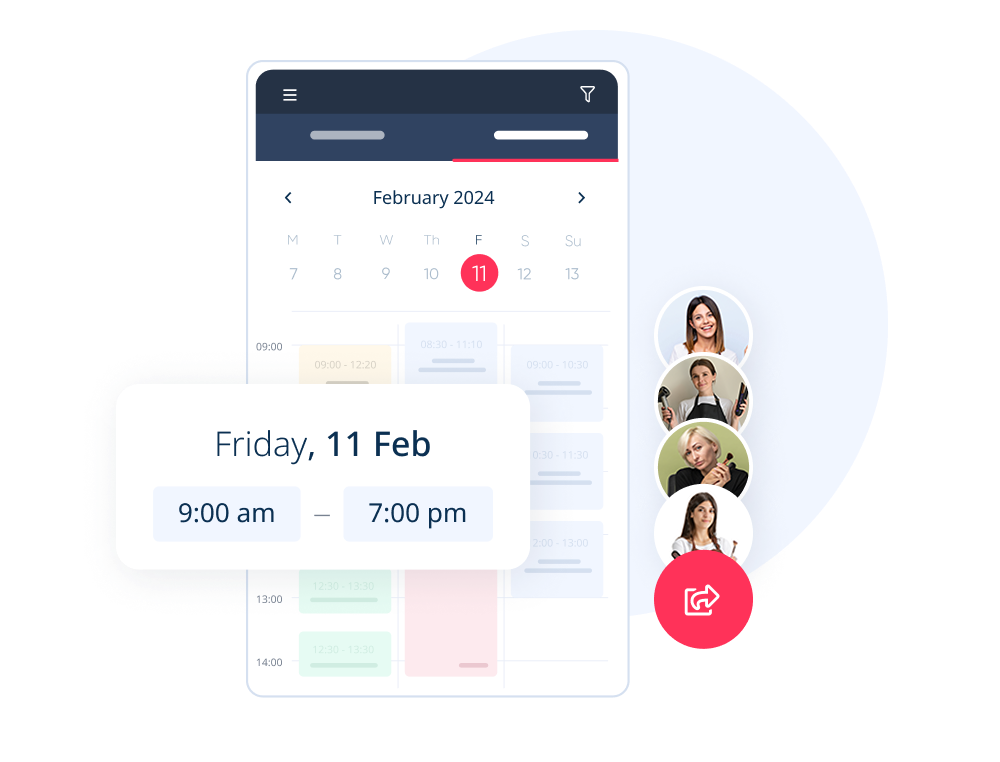 Team scheduling is crystal clear